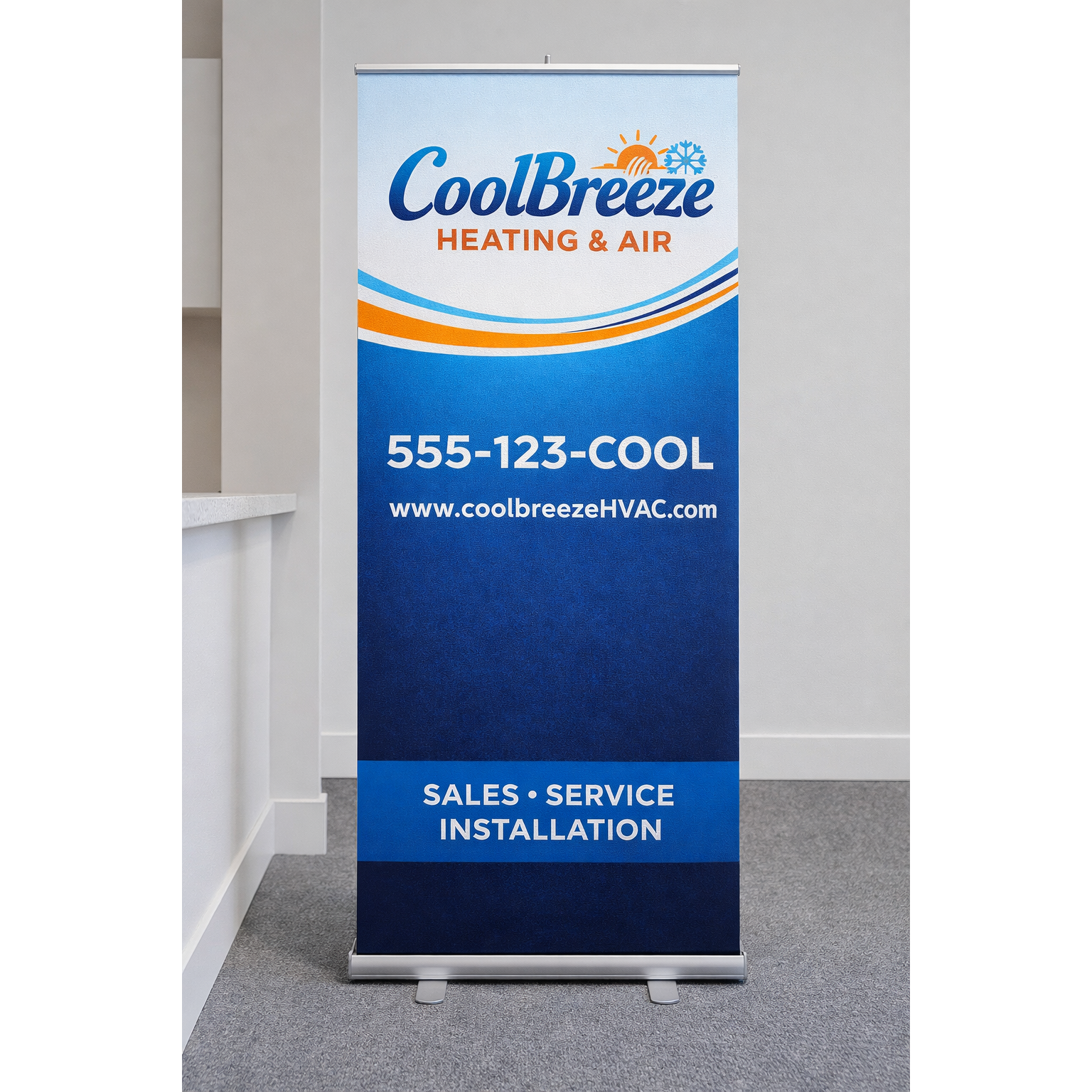 Pull Up Banner - 24"x61"